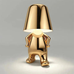 Cordless Thinker Man LED Table Lamp Zenvia Essentials