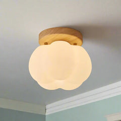 Pumpkin Flush LED Ceiling Light Zenvia Essentials