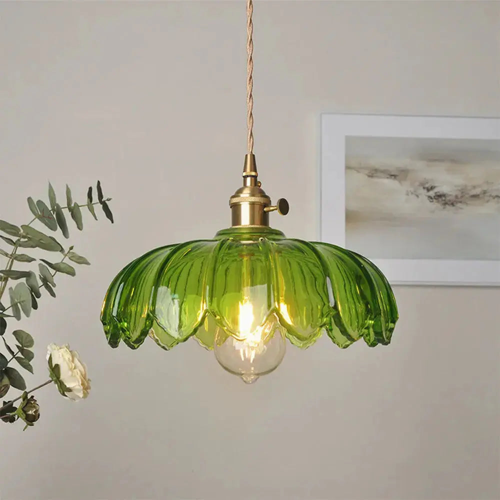 Vintage Flower Pendant Lamp Zenvia Essentials