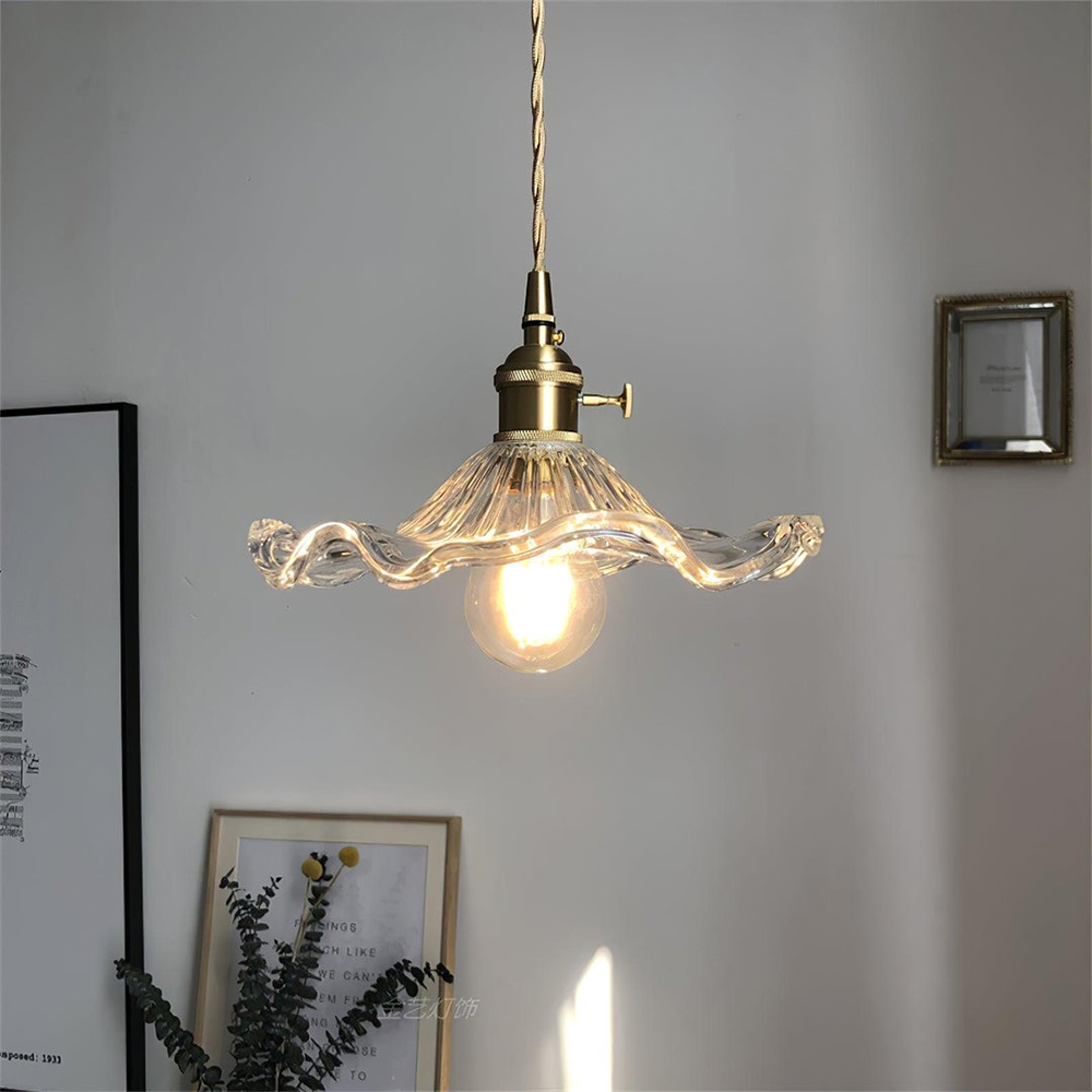 Stylish Hibiscus Flower Pendant Light