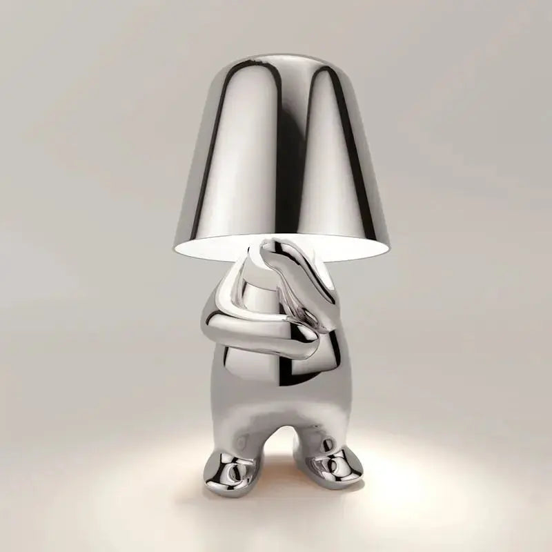 Cordless Thinker Man LED Table Lamp Zenvia Essentials