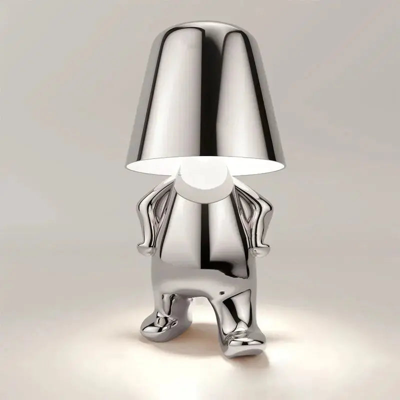 Cordless Thinker Man LED Table Lamp Zenvia Essentials