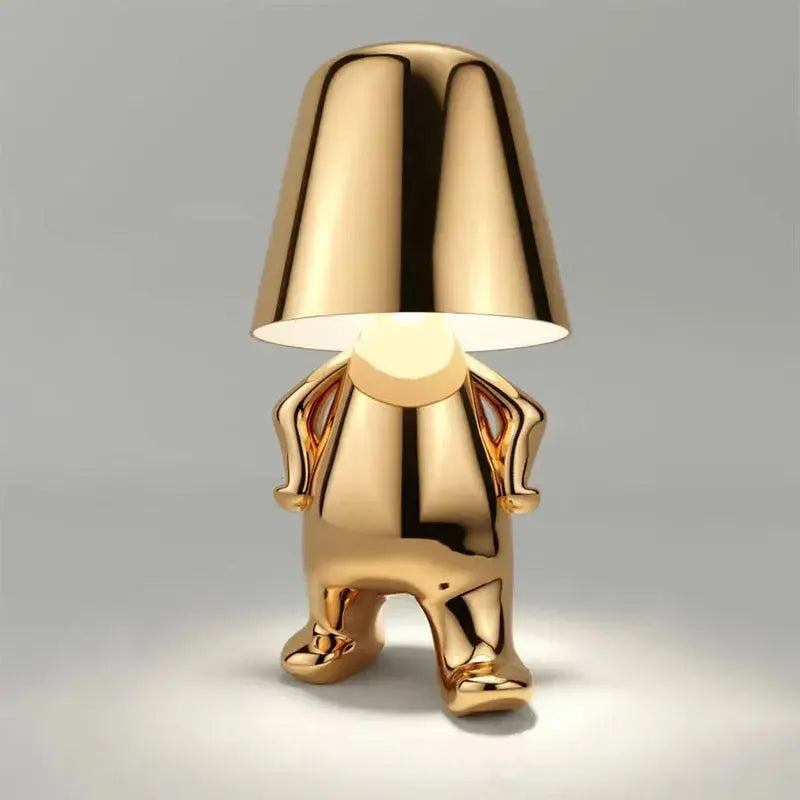 Cordless Thinker Man LED Table Lamp Zenvia Essentials