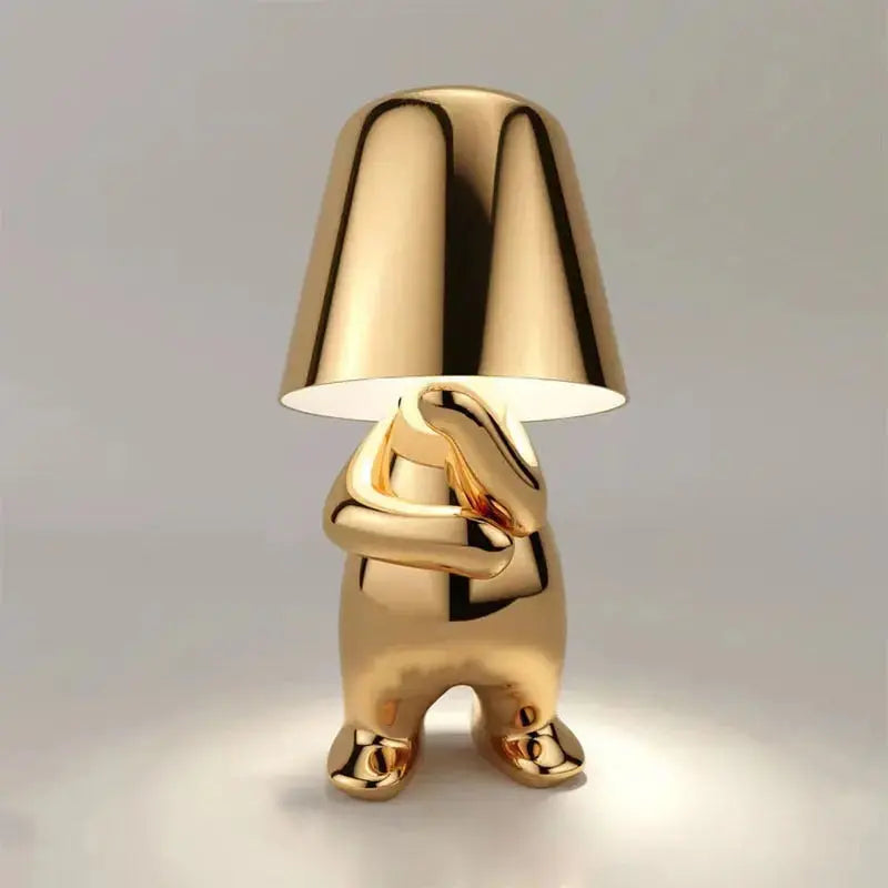 Cordless Thinker Man LED Table Lamp Zenvia Essentials