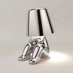 Cordless Thinker Man LED Table Lamp Zenvia Essentials