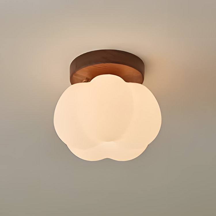 Pumpkin Flush LED Ceiling Light