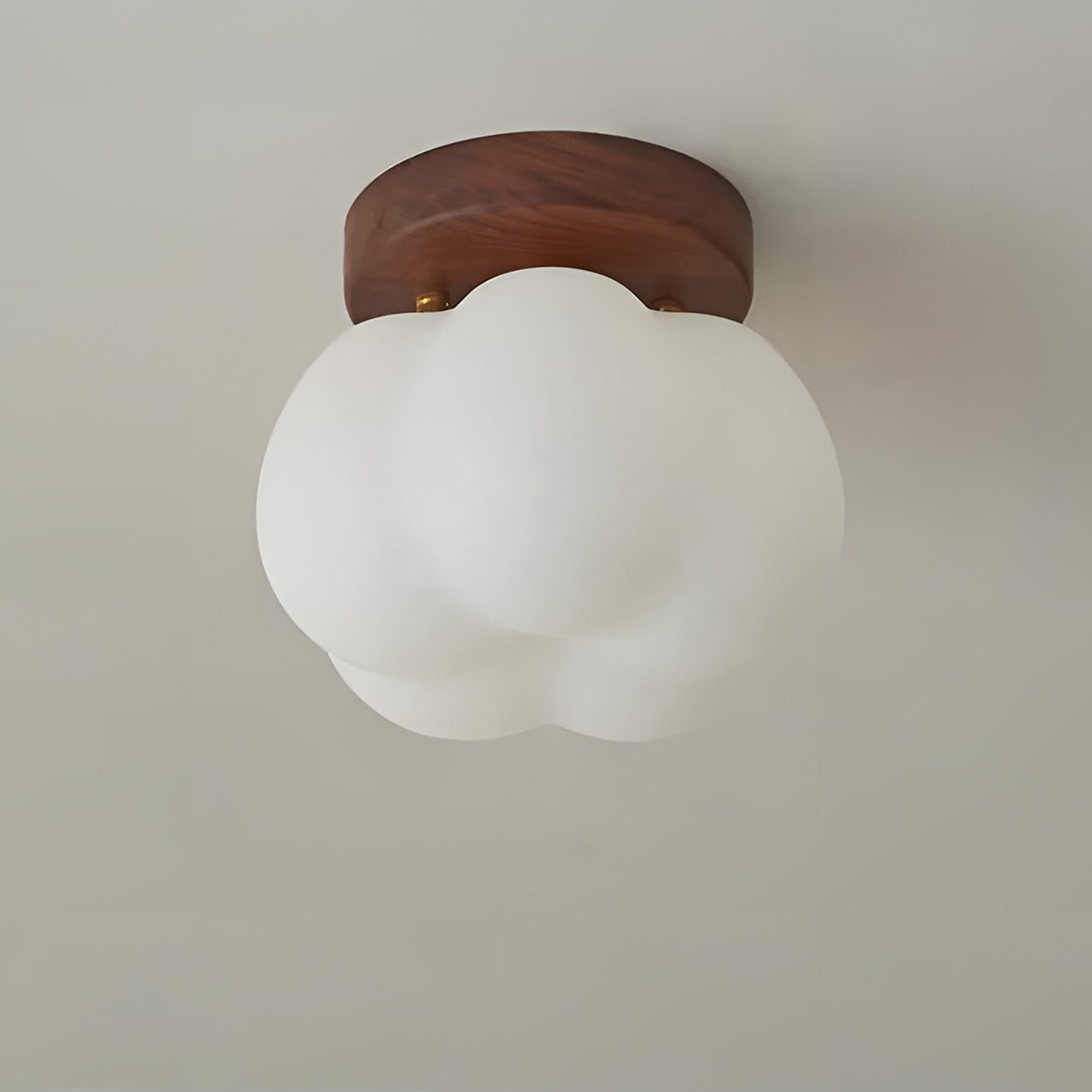 Pumpkin Flush LED Ceiling Light