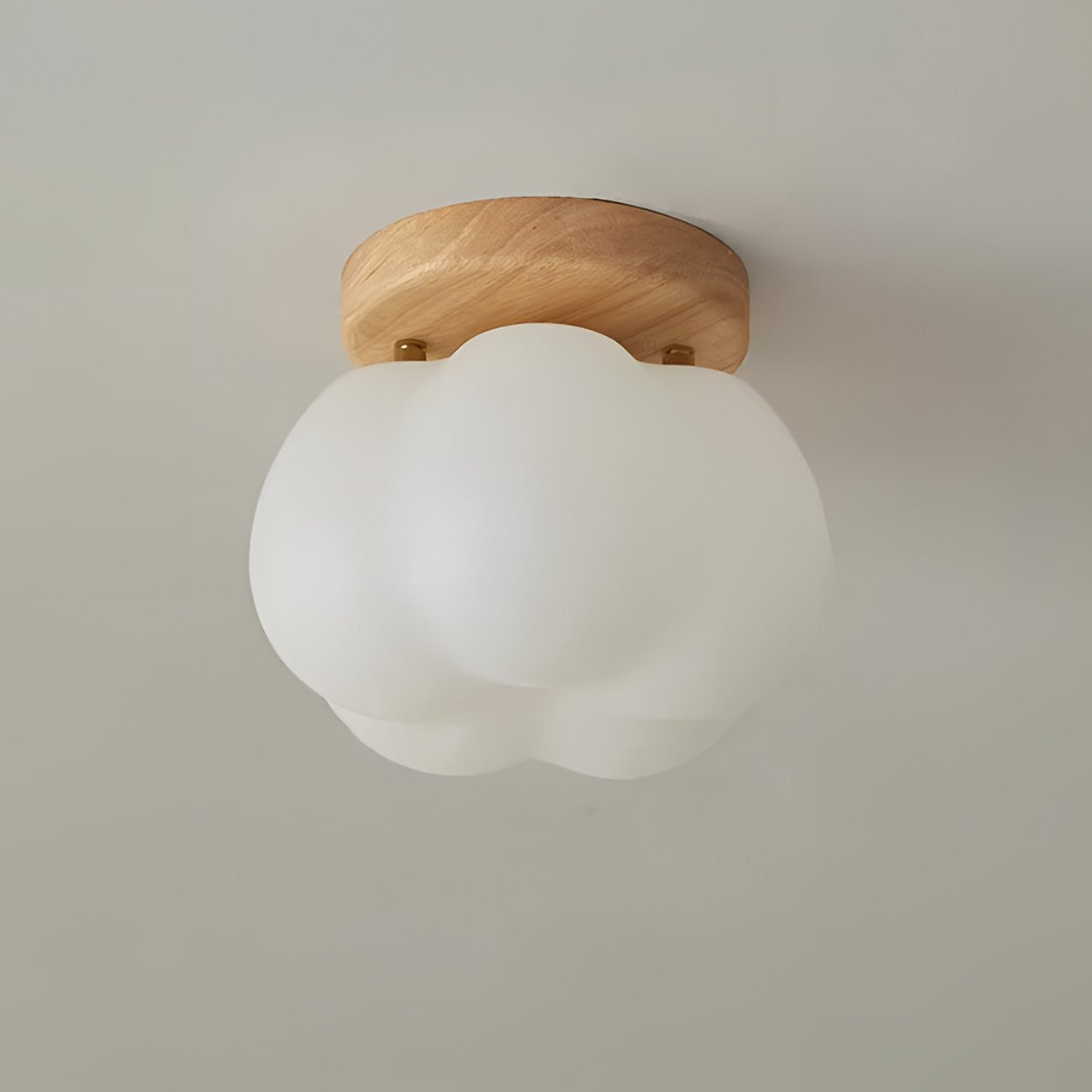 Pumpkin Flush LED Ceiling Light