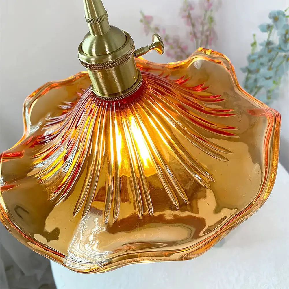 Stylish Hibiscus Flower Pendant Light Zenvia Essentials