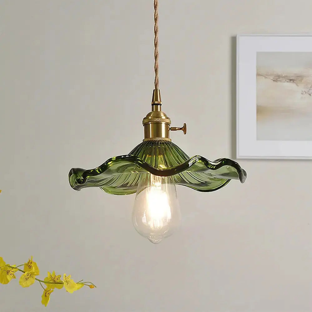 Stylish Hibiscus Flower Pendant Light Zenvia Essentials