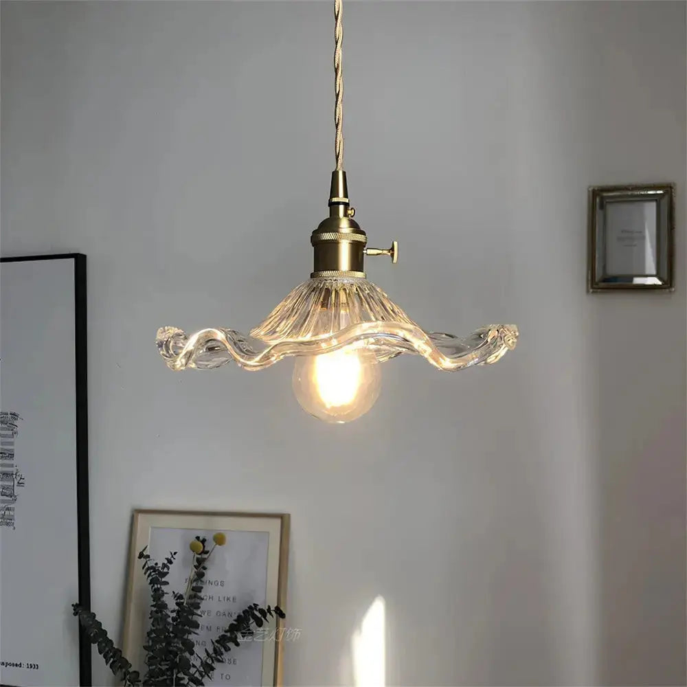 Stylish Hibiscus Flower Pendant Light Zenvia Essentials