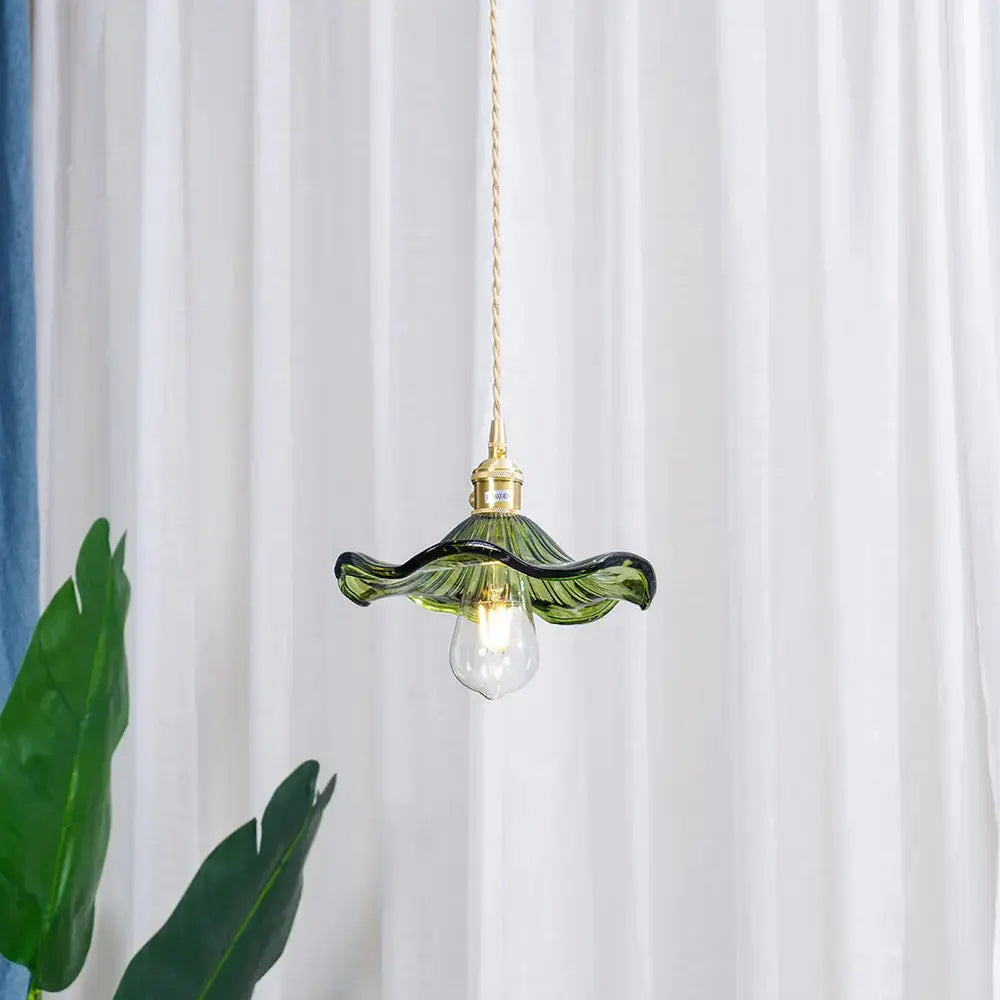 Stylish Hibiscus Flower Pendant Light Zenvia Essentials