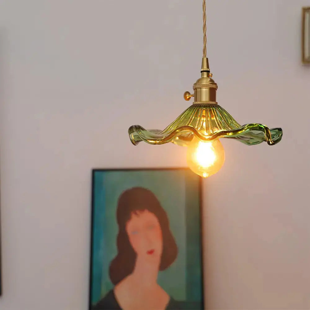 Stylish Hibiscus Flower Pendant Light Zenvia Essentials