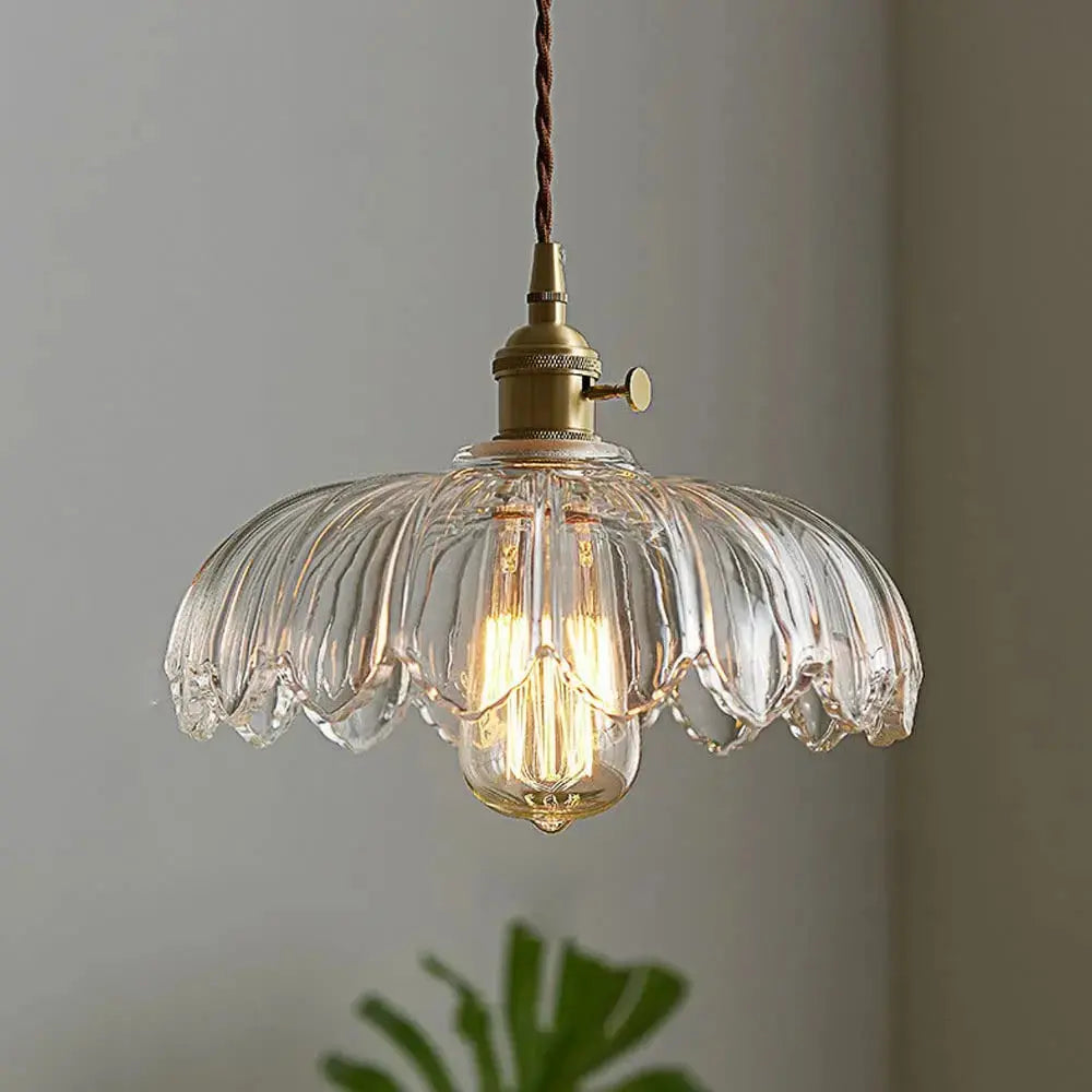 Vintage Flower Pendant Lamp Zenvia Essentials