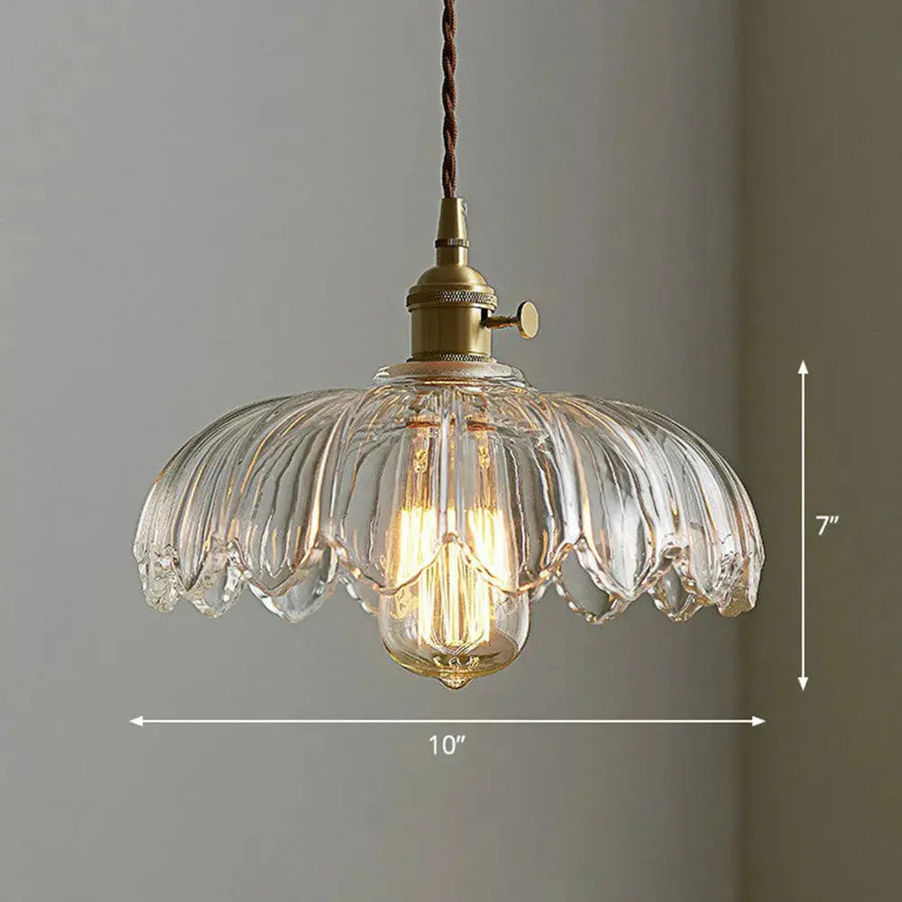 Vintage Flower Pendant Lamp Zenvia Essentials
