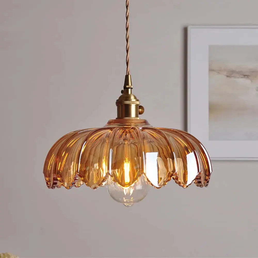 Vintage Flower Pendant Lamp Zenvia Essentials