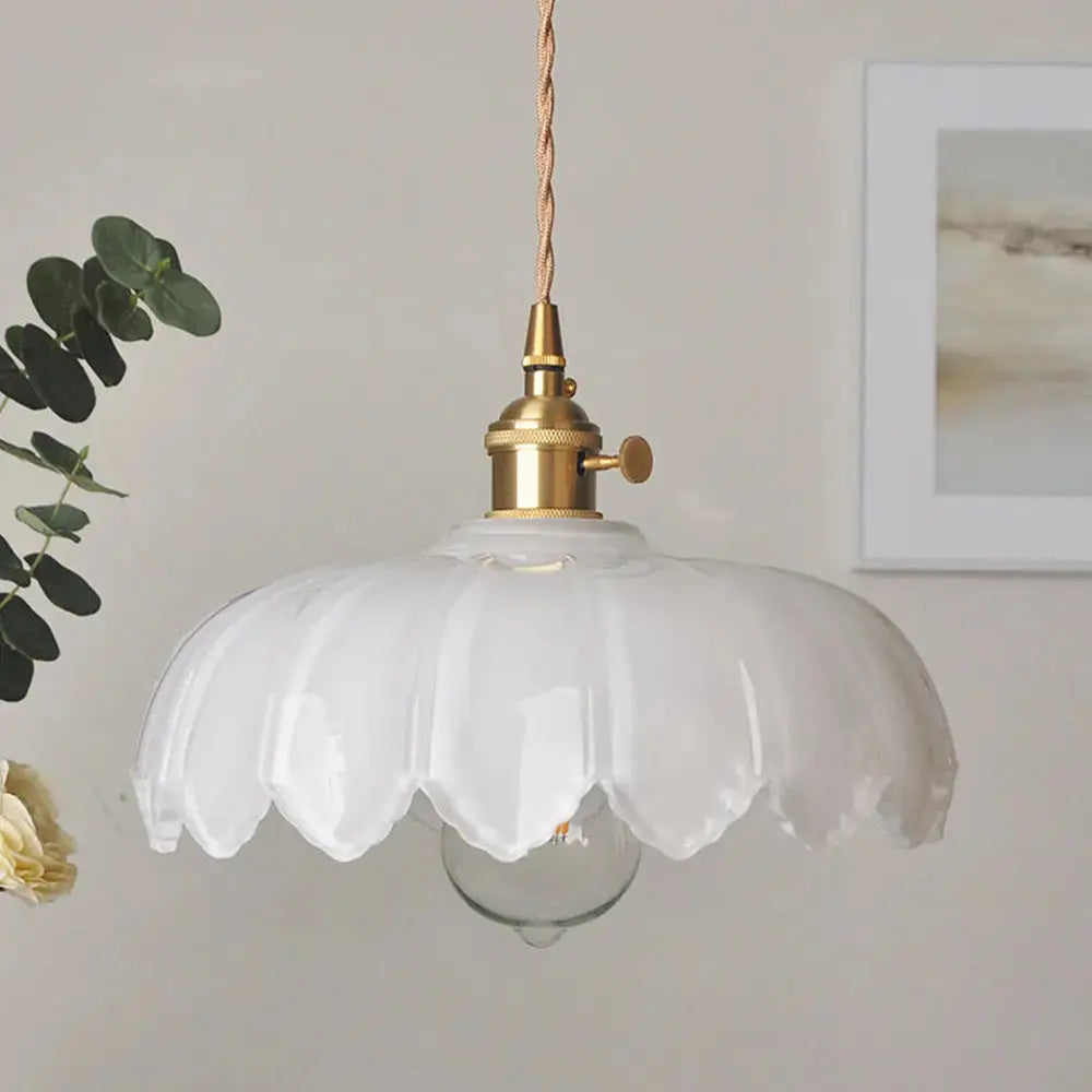 Vintage Flower Pendant Lamp Zenvia Essentials