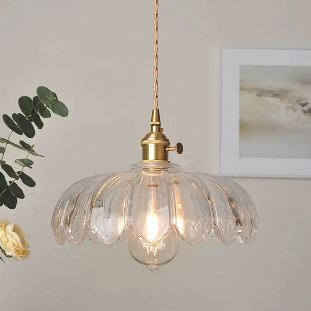 Vintage Flower Pendant Lamp Zenvia Essentials