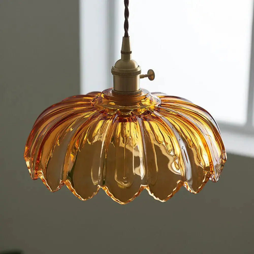Vintage Flower Pendant Lamp Zenvia Essentials