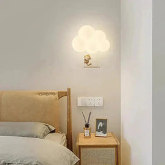 Cloud-Shaped LED Wall Lights for Living Room by Zenvia Essentials