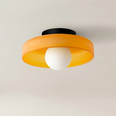 Modern Round Glass Ceiling Light