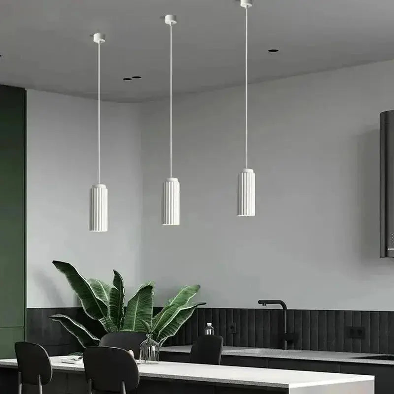 Zenvia Essentials Nordic Minimalist Pendant Light in a modern kitchen